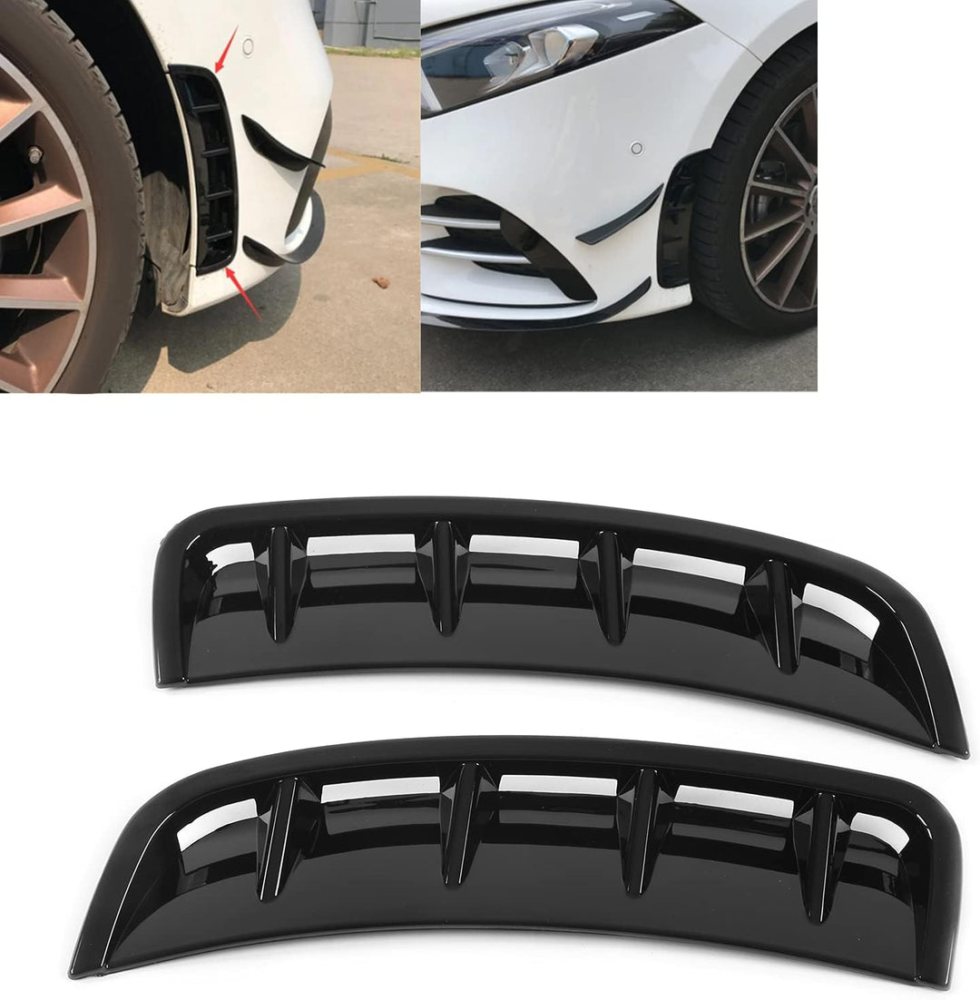 Auto Frontstossstange Spoiler, Seitenverkleidungsspoiler Luftdurchfluss Luftzufuhr Spoilerlippe Kant