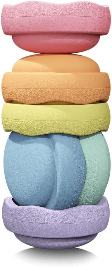 pedalo Stapelstein® Original Rainbow Pastel