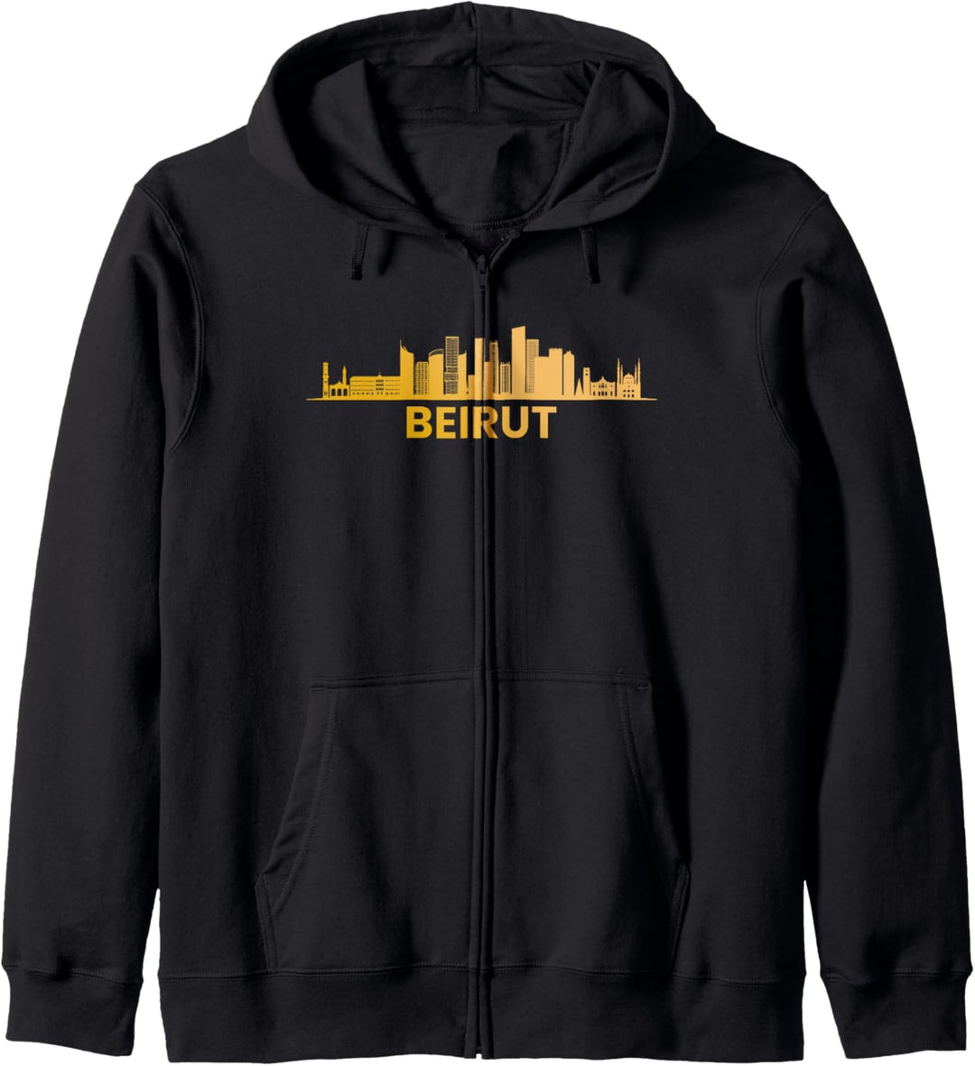 Beirut Skyline, Libanon Beirut Kapuzenjacke