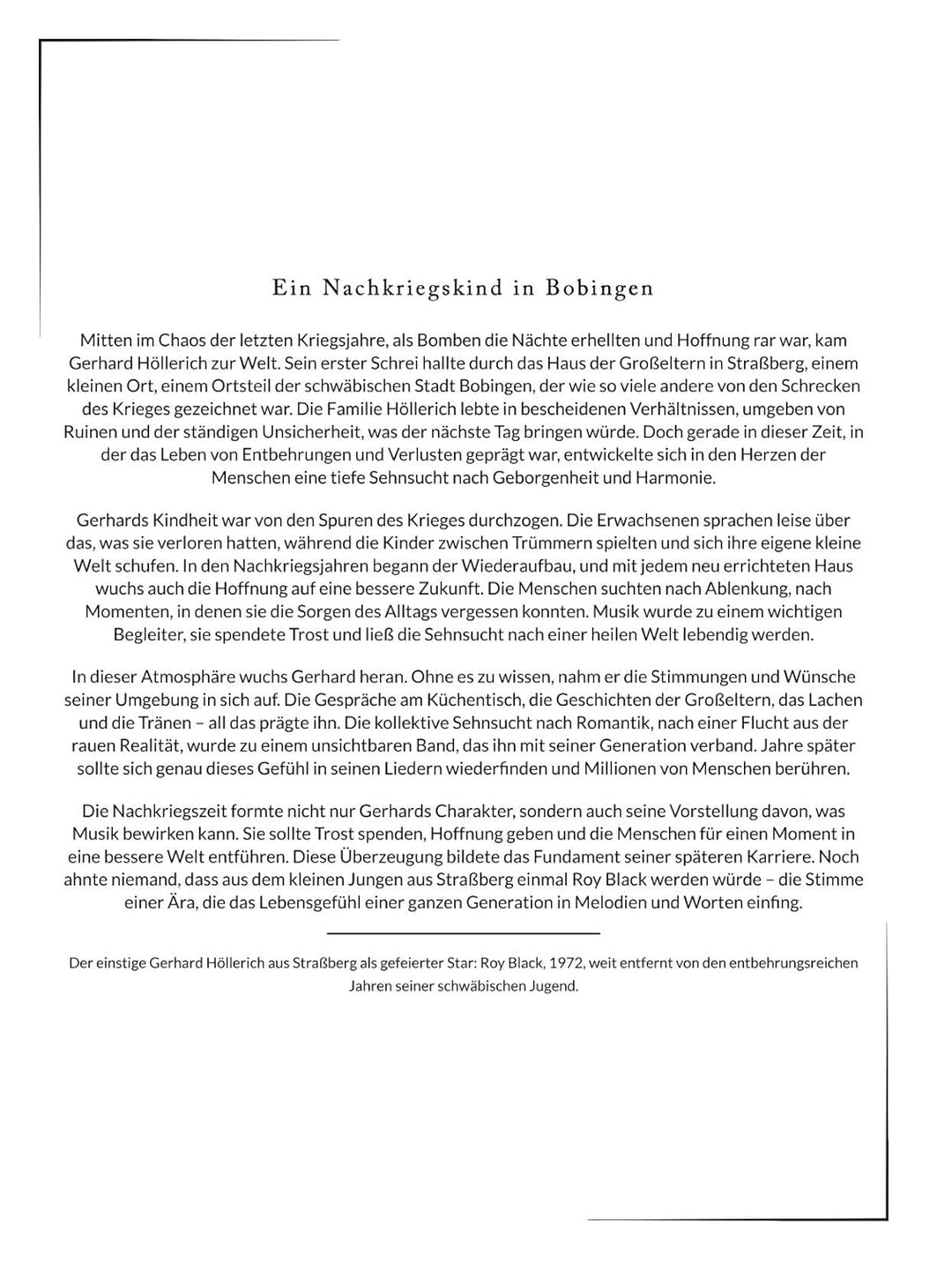 Die Biografie über Roy Black: Der Mann hinter dem Lächeln. Komplett in Farbe, Taschenbuch