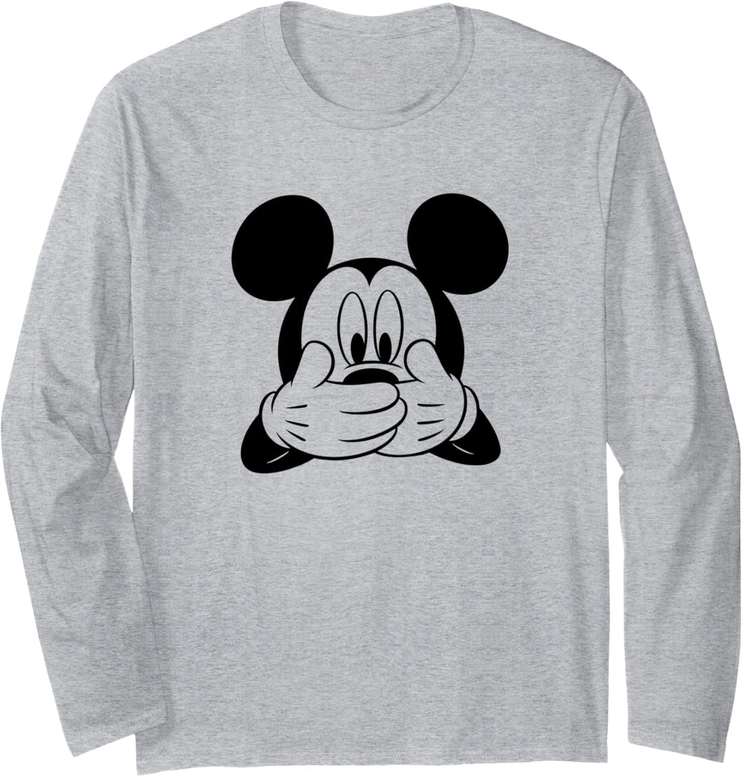 Disney Mickey Mouse Laughing Langarmshirt