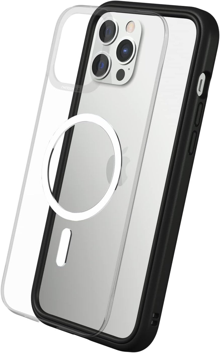 RhinoShield Modulares Case kompatibel mit MagSafe für [iPhone 12 Pro Max] | Mod NX - Überragender Ma
