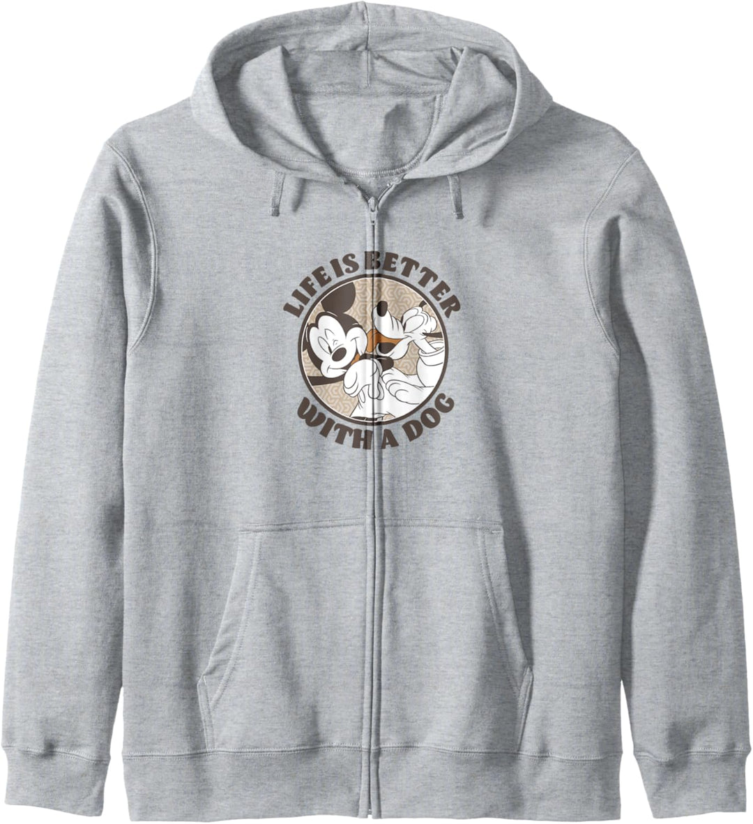 Disney Mickey And Friends Life Is Better With A Dog Kapuzenjacke