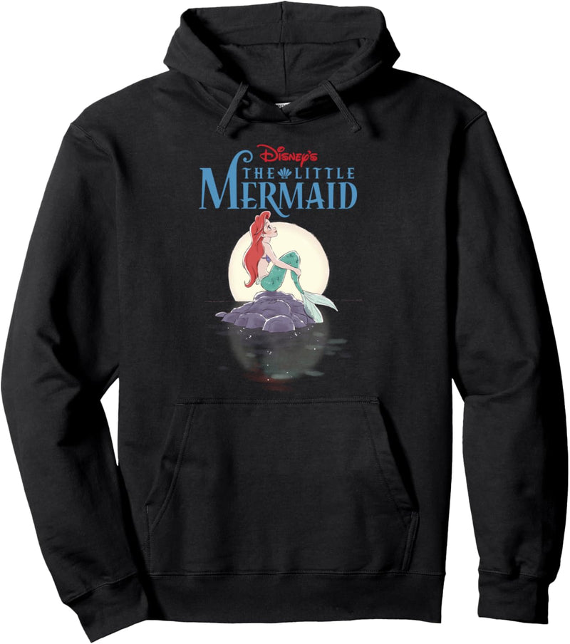 Disney The Little Mermaid Ariel Profile Portrait Pullover Hoodie