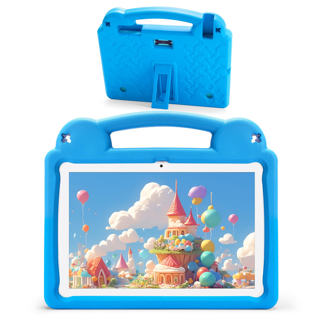 10 Zoll Tablet für Kinder mit Kindersicherung, 8(4+4) GB RAM 64GB ROM, Octa Core, WiFi 6, 5000mAh Ak