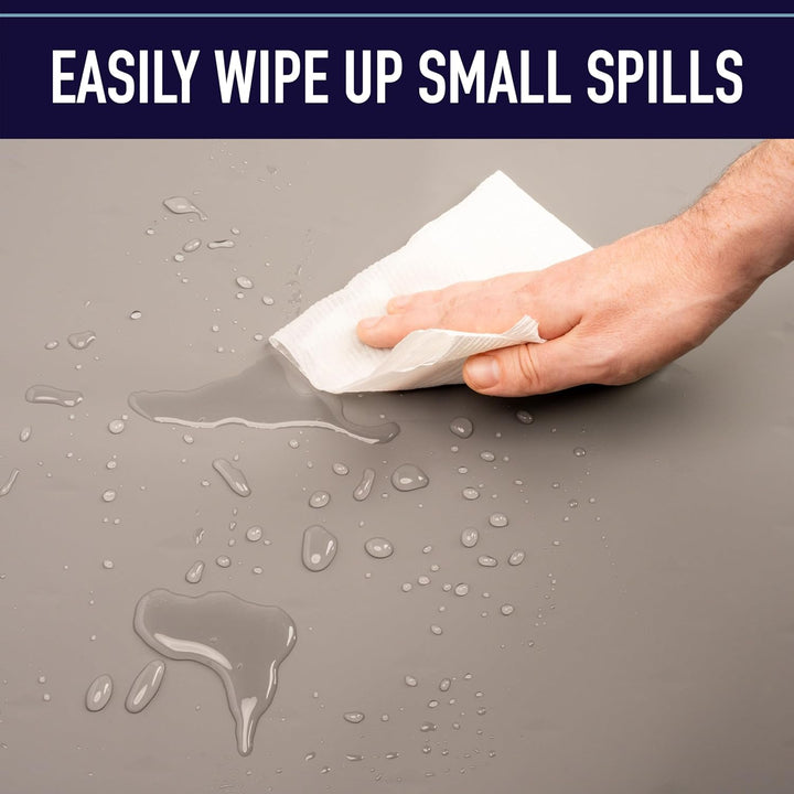 Leashboss Spritzmatte Medium/Gross – Napfunterlage Katzen & Hund mit Grosser Lippe, Rutsch- und Wass