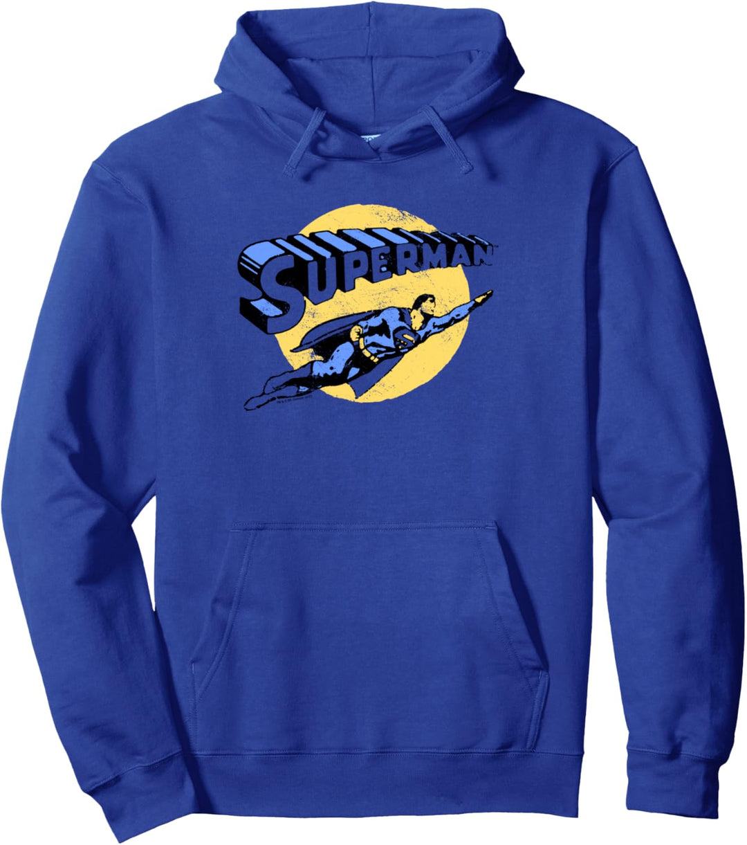 Superman Fly By Pullover Hoodie