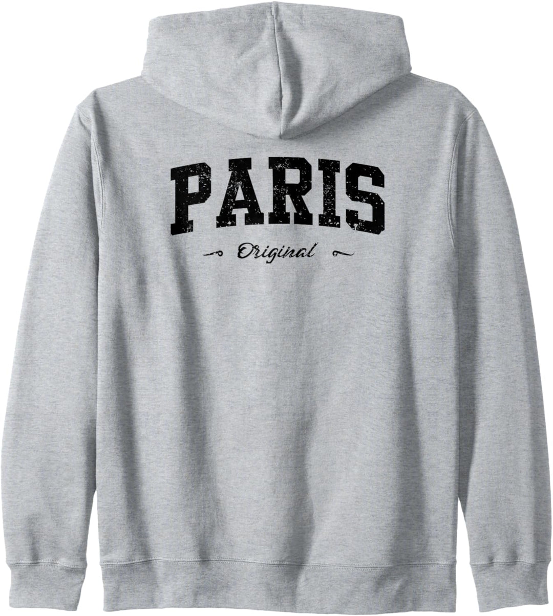 Paris Sport Souvenir Fanartikel Design Kapuzenjacke