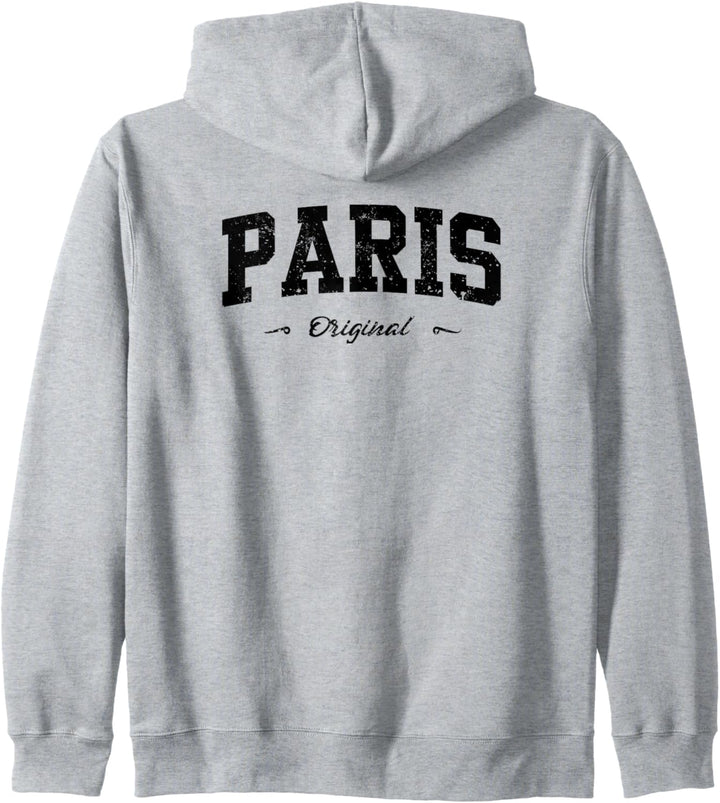 Paris Sport Souvenir Fanartikel Design Kapuzenjacke