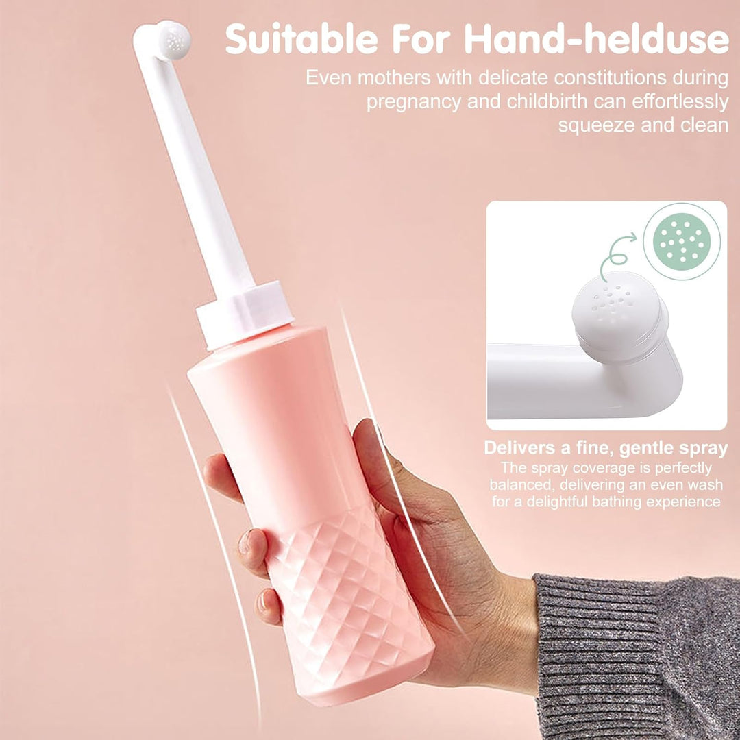 Tragbar Bidet Po Dusche, 2.5L Portable Elektrisch Bidet, Reise Bidet Handbrause für Damen Mann Kinde