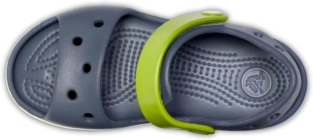Crocs Bayaband Unisex Children's Sandal K Leisure Flip Flops Sportswear 19/20 EU Charcoal, 19/20 EU