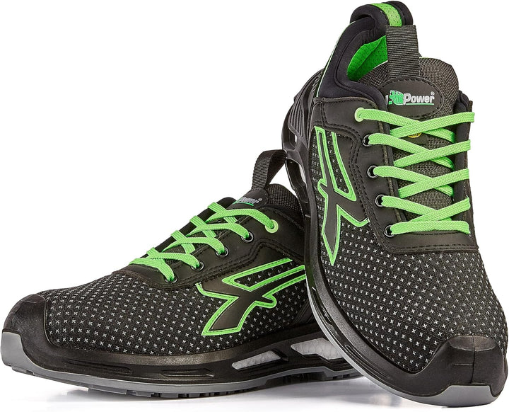 U-Power Unisex Rs20114-45 – Sicherheitsschuhe, Serie Red 360, Modell Bryan ESD S3 Ci SRC, Grösse 45