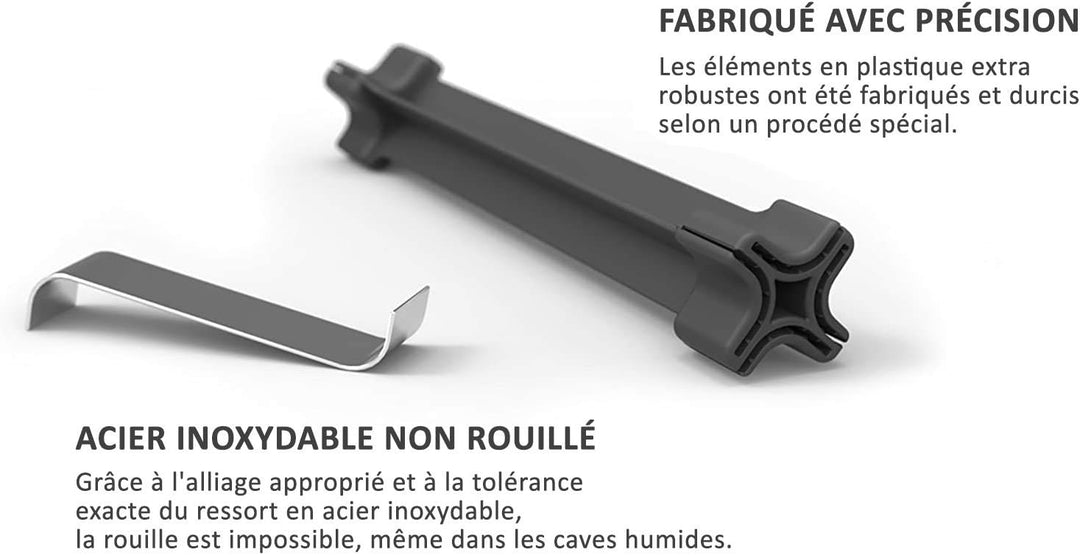3er Starter Kit - modulares Regalsystem für Weinflaschen - praktisches Flaschenregal flexibel erweit