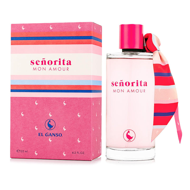 El Ganso Señorita Mon Amour, Eau de Toilette für Frauen, fruchtig – blumiger Duft, 125ml Zerstäuber