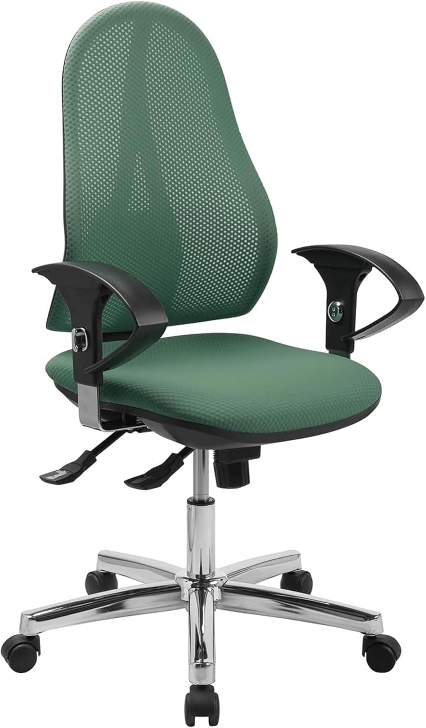 TOPSTAR Open Point SY AZ Bürostuhl, Kunststoff, Mint, One Size Mint monolithisch gepolstert, Mint mo