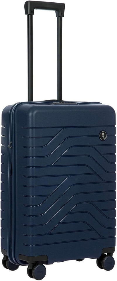 Bric's - Mittelgrosser Erweiterbarer Hartschalen-Trolley Ulisse B Y, Blau, 43x65x26 cm