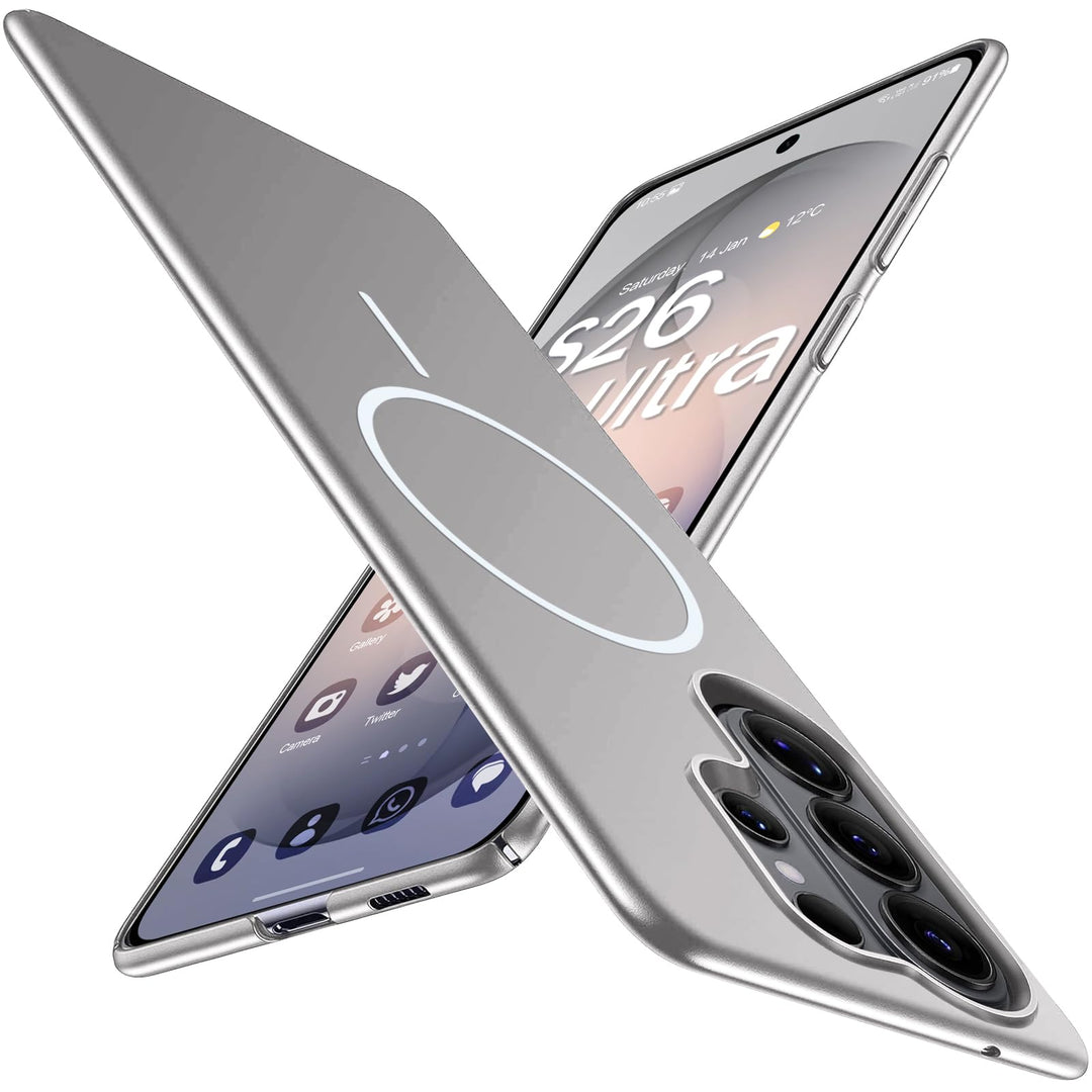 Ultradünne Hülle für Samsung Galaxy S26 Ultra 5G, Extrem Dünn Matte S26 Ultra Handyhülle PC Schale K