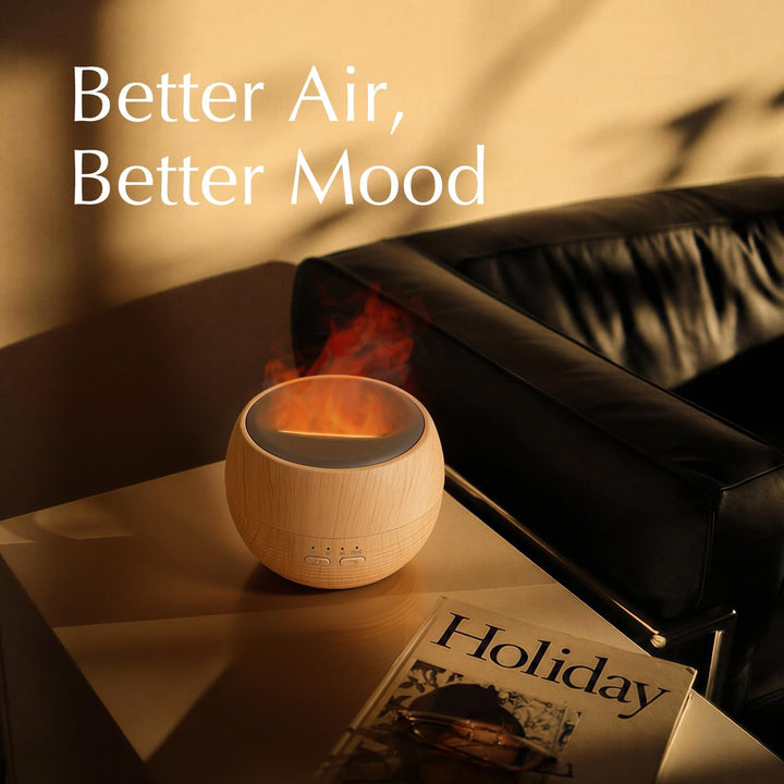 SALKING Aroma Diffuser mit Flammeneffekt 260ML Aromatherapie