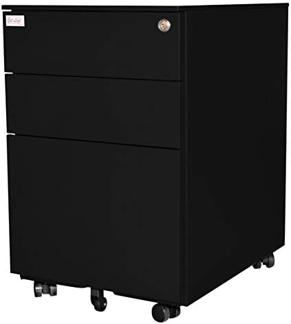 Jet-Line Stahl Rollcontainer Schubladenelement Metall 3 Schubladen Weiss Grün Rot Anthrazit Grau Rol