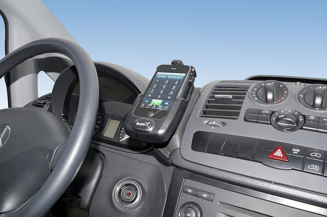 KUDA Handyhalterung passend für Mercedes Benz Vito &amp; Mercedes Benz Viano Function ab 2006 - Telefonk
