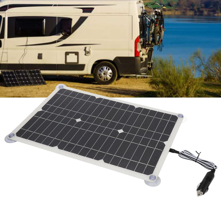 100 W 18 V Solarpanel-Set, Batterieladegerät, Tragbarer USB-Controller, Monokristallines Panel-Lades