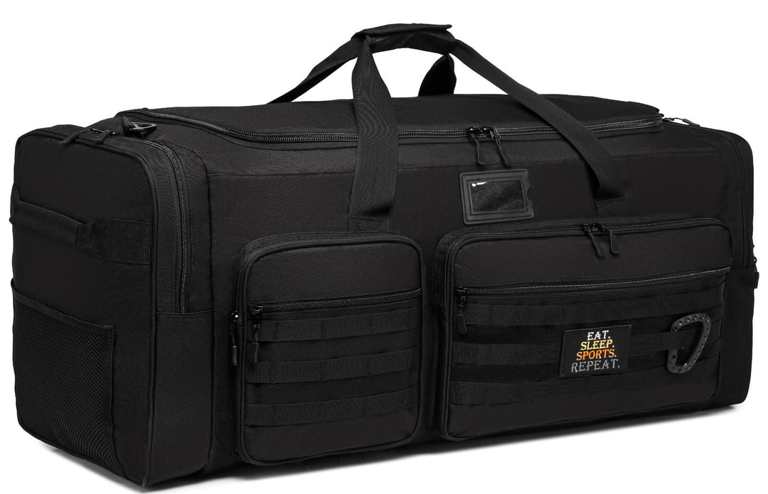 130L grosse Reisetasche Herren & Damen Sporttasche Faltbare Saunatasche Trainingstasche+Schuhfach Gy