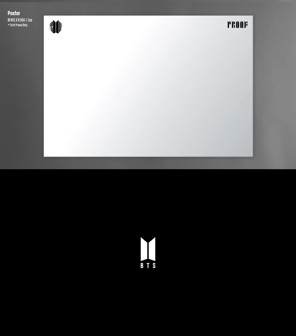 Dreamus BTS Bangtan Boys – Proof Standard Edition [BTS Anthology Album] CD + gefaltetes Poster + ext