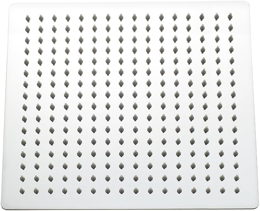 GRIFEMA COMPLENTOS-G831 | Eckig Kopfbrause aus Edelstahl | SPA Regenbrause, 300 X 300mm | Einbau Dus