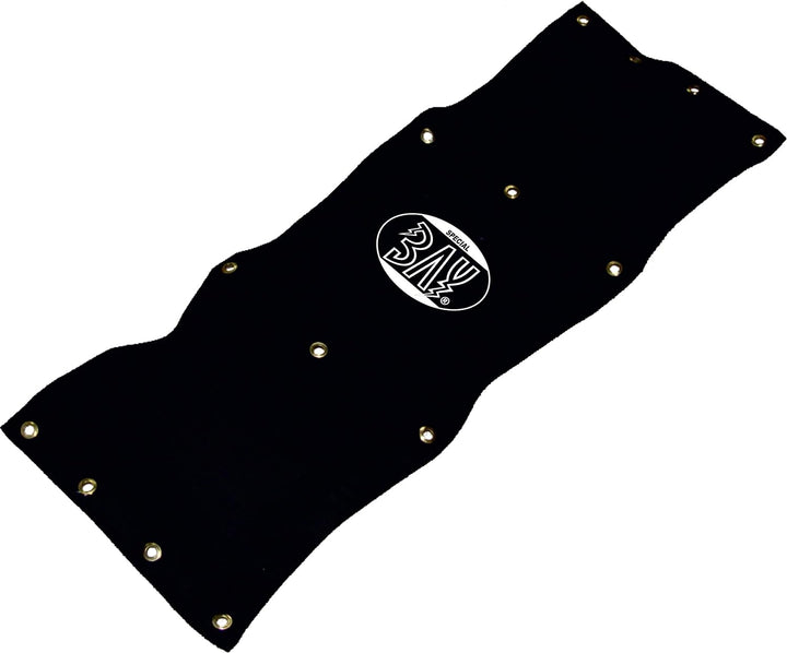 BAY® 3-Kammern schwarz WAND-Schlagpolster, Schlagkissen, Sandsack, Boxsack, 115 cm, Wandsandsack, Ma