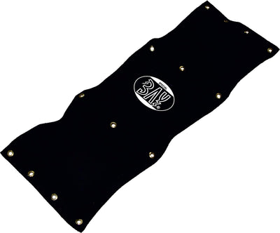 BAY® 3-Kammern schwarz WAND-Schlagpolster, Schlagkissen, Sandsack, Boxsack, 115 cm, Wandsandsack, Ma