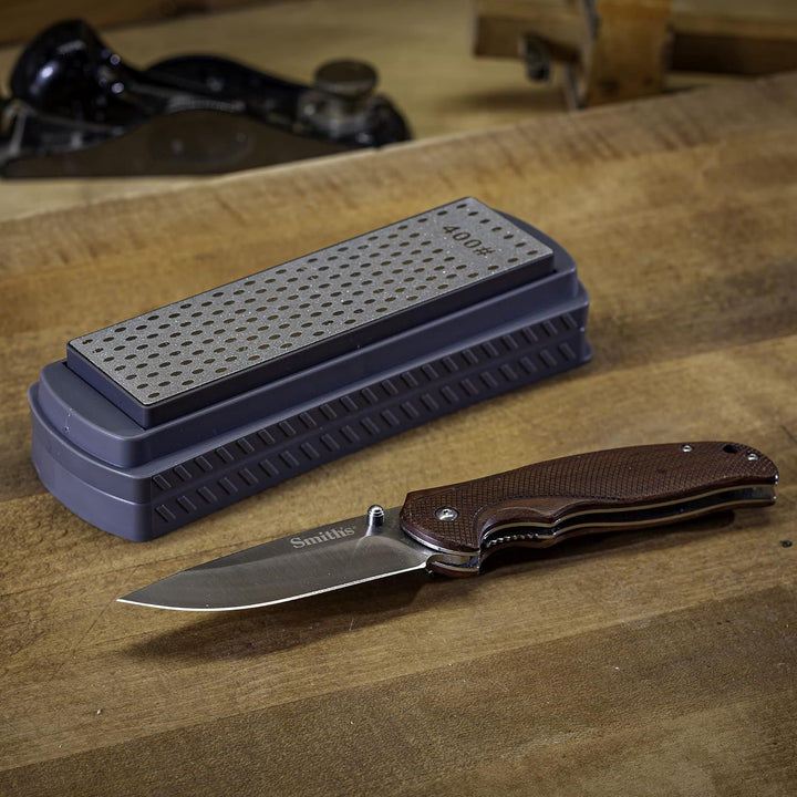 SMITH'S 51312 15,2 cm Dualgrit feiner Diamantstein Grau