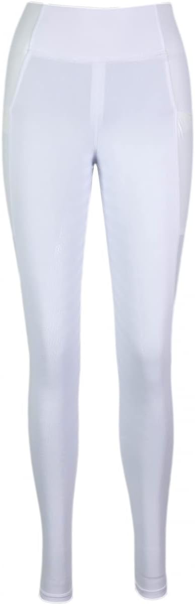 Lazura - Damen und Kinder Sommer Reitleggings Lea | Vollbesatz aus Silikon | Reithose mit seitlichen