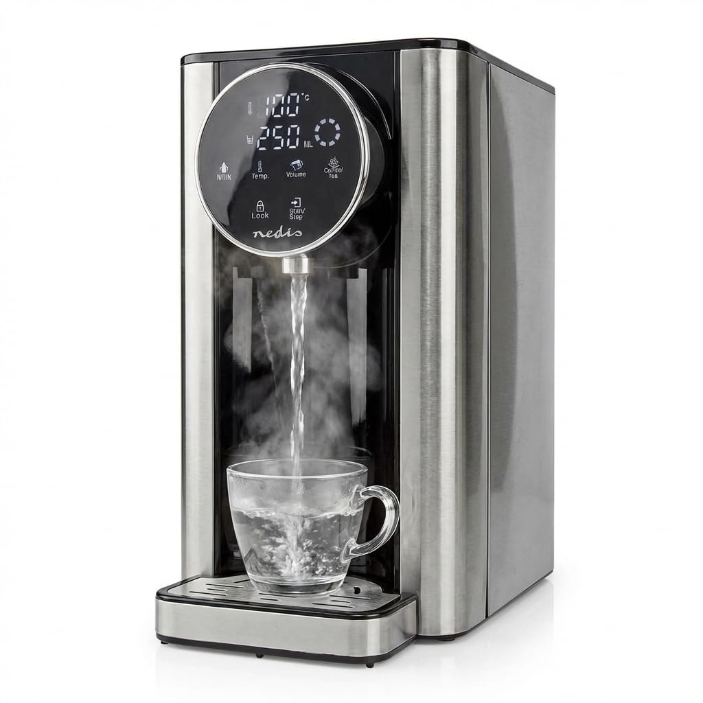 Heisswasserspender - 2600 W - 2.7 l - Aluminium/Schwarz