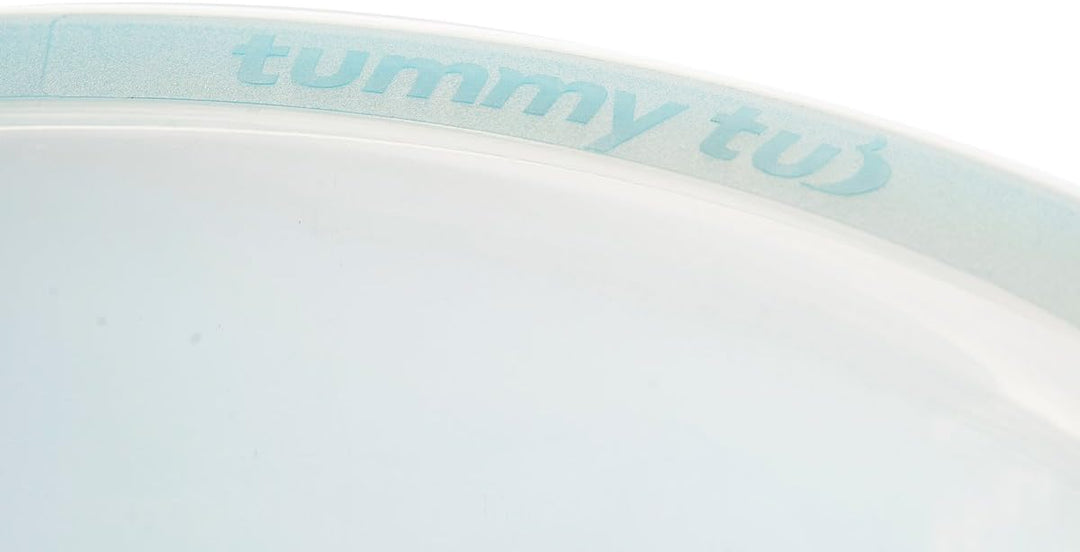 tummy tub das Original - Badeeimer kippsicher, rutschfest und schadstofffrei, blau, für Kleinkinder