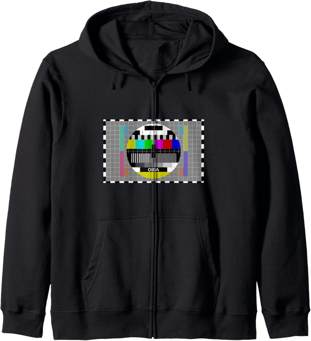 Oida I Cooles Österreich Nerd Testbild Oida Kapuzenjacke