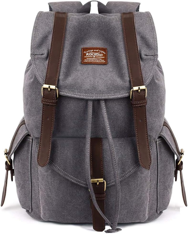 KAUKKO Herren Damen Schulrucksack Wanderrucksack Reisetasche Laptoprucksack Outdoor Sports Freizeit