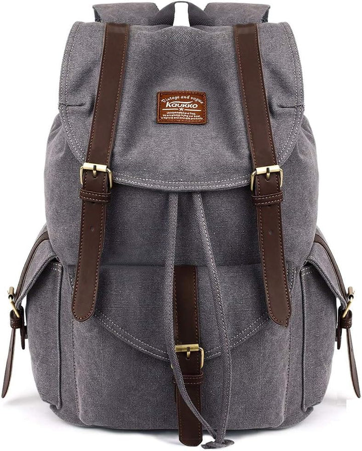 KAUKKO Herren Damen Schulrucksack Wanderrucksack Reisetasche Laptoprucksack Outdoor Sports Freizeit