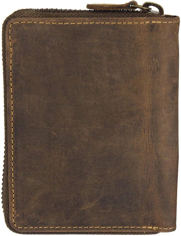 Greenburry Vintage Sternzeichen Geldbörse Leder 10 cm