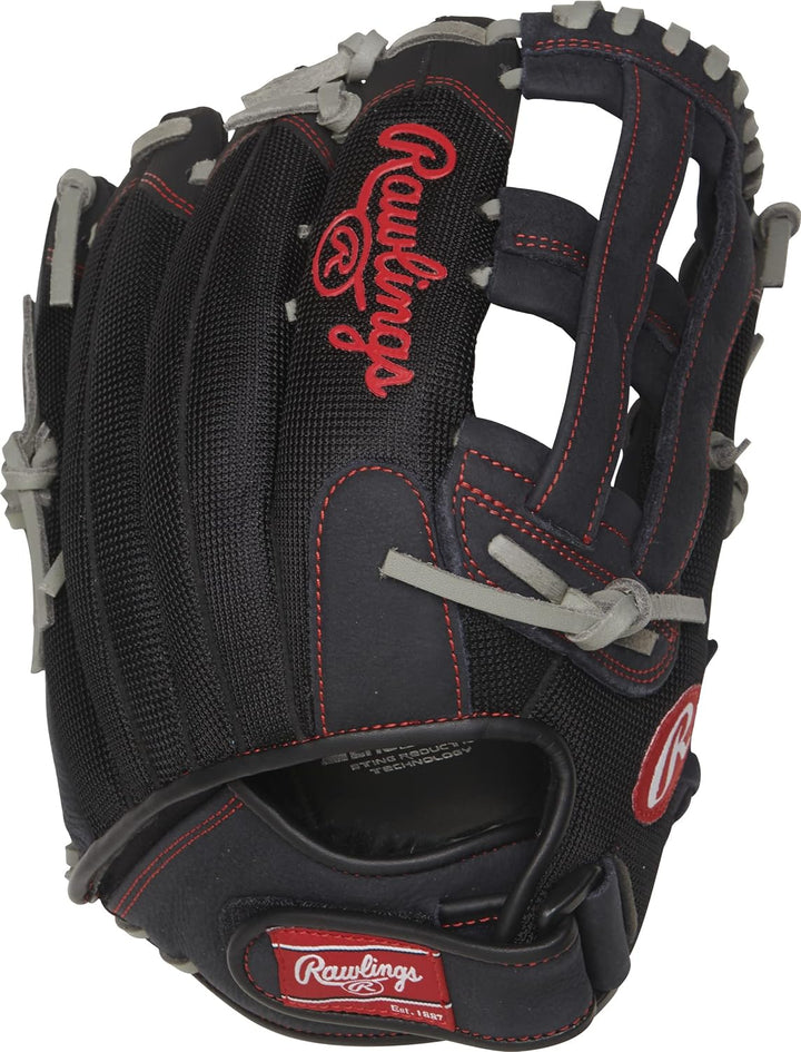 Rawlings Renegade Baseball-/Softball-Handschuh Serie Linke Hand Wurf Baseball/Softball 33 cm (13 Zol