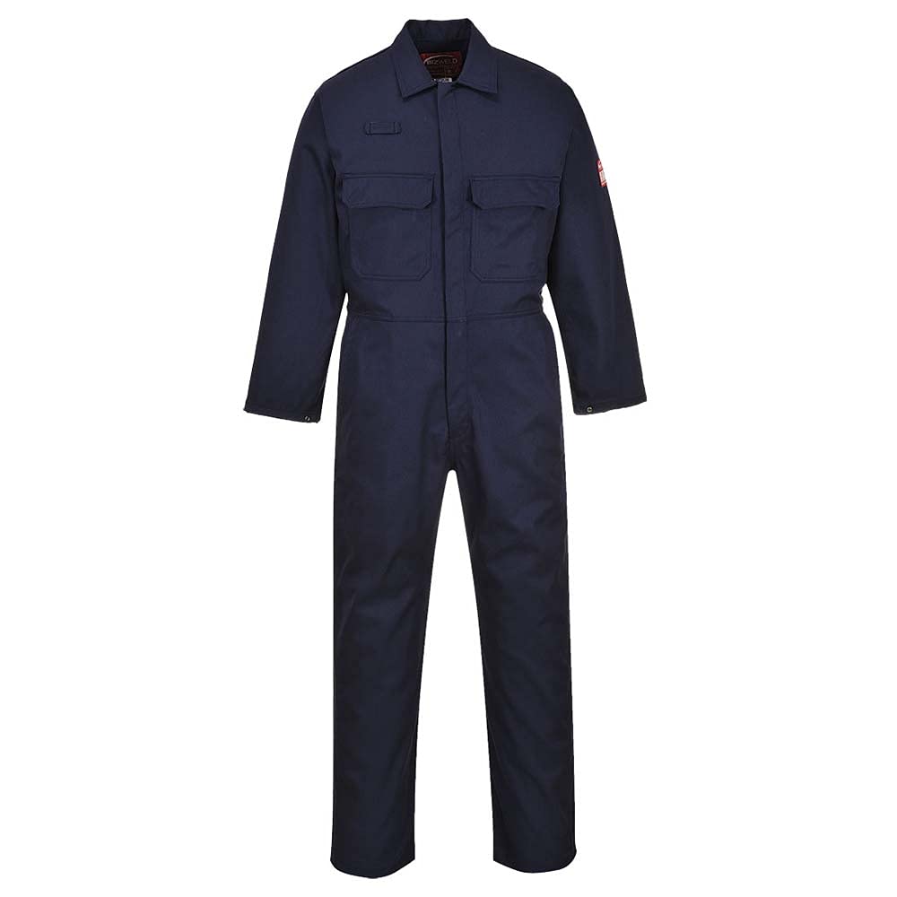 Portwest Bizweld Flammenhemmender Overall, Navy, XL Reg Leg, XL Reg Leg
