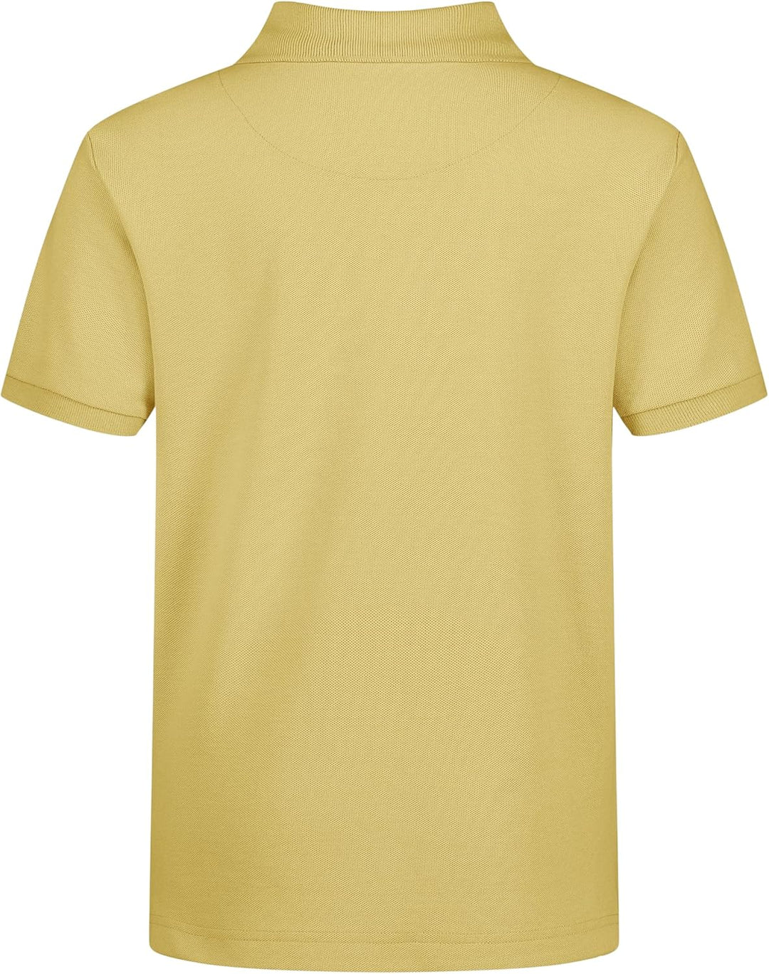 Nautica Jungen Short Sleeve Polo Polohemd (1er Pack) S Hellgelb, S Hellgelb