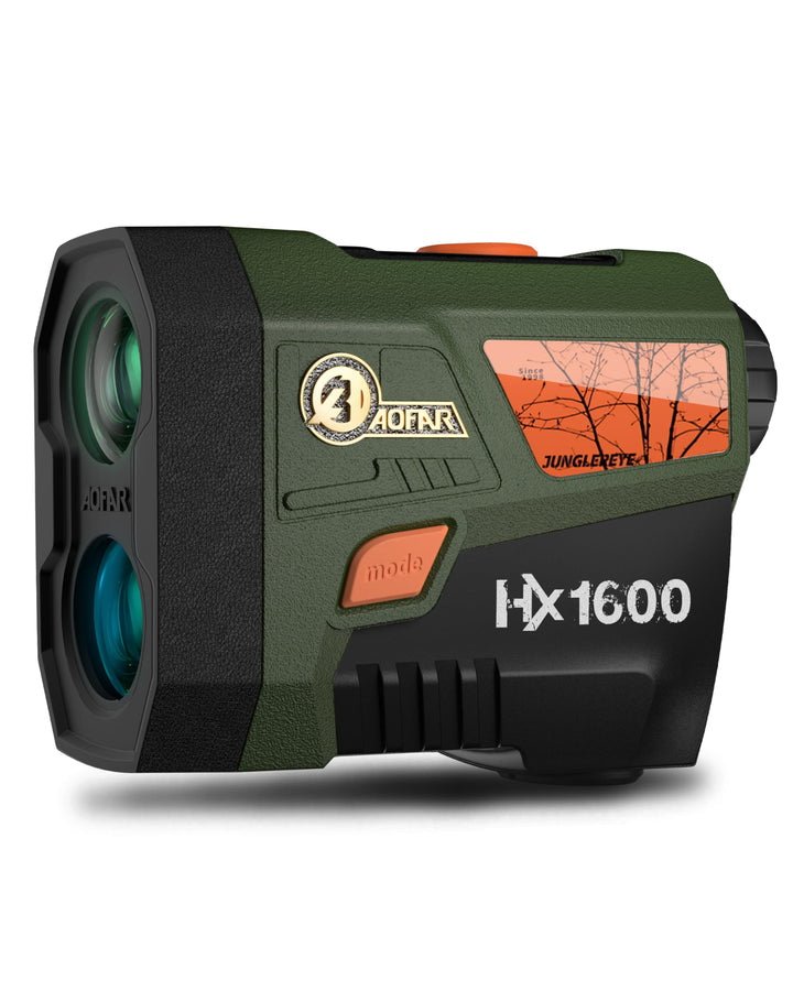 AOFAR HX1600 Laser Entfernungsmesser Jagd 1600Y, OLED Dual-Farbe (95% Licht), Winkel & horizontale D