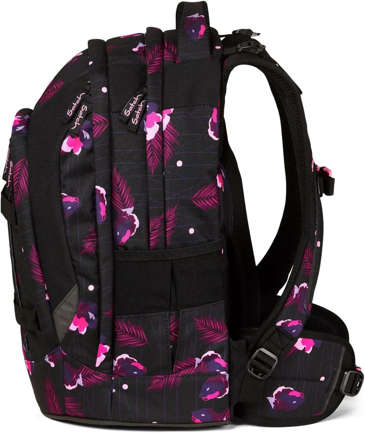 satch pack Schulrucksack Schulrucksack ab 5. Klasse ergonomisch 30L Stauraum standfest Organisations