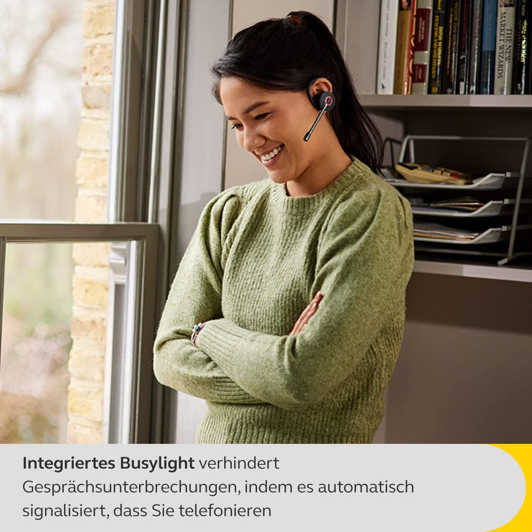 Jabra Engage 55 schnurloses Convertible-Ersatz-Headset – Mikrofon mit Geräuschunterdrückung, Gehörsc