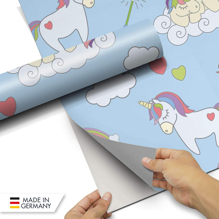 Kinder Möbelfolie - passend für IKEA Kallax Regal Schubladen I Tolle Kinderzimmer Einrichtung - Möbe