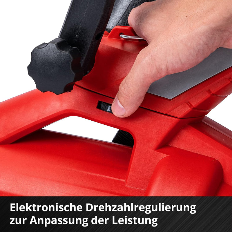 Einhell Akku-Laubsauger Laubbläser GE-CL 36 Li E Power X-Change (Lithium-Ionen, 2x18 V, 210 km/h Luf