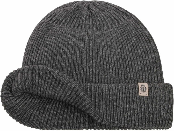 Roeckl Damen Essentials Umschlagmuetze Mütze 53-59 Anthrazit, 53-59 Anthrazit