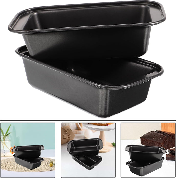 HEMOTON Maifan Stein Antihaft Kastenform 5.2 X 18.5 X 5.2 Cm Backform Für Toastbrot Kuchen Backen Zu