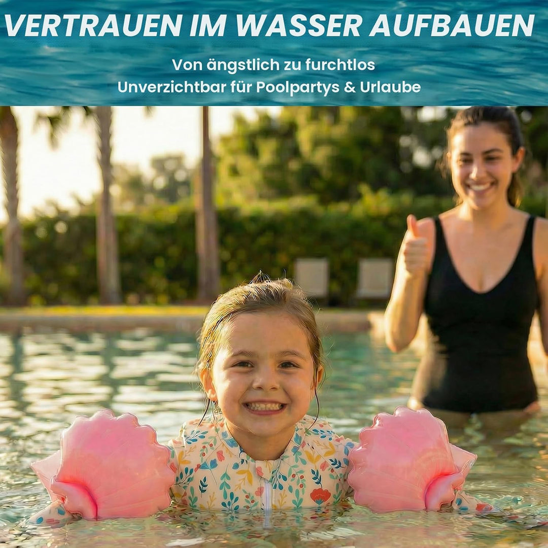 Badeanzug Baby Mädchen mit Floatation Kleinkind Schwimmtraining Hilfe Schwimmende Badeanzug Langarm