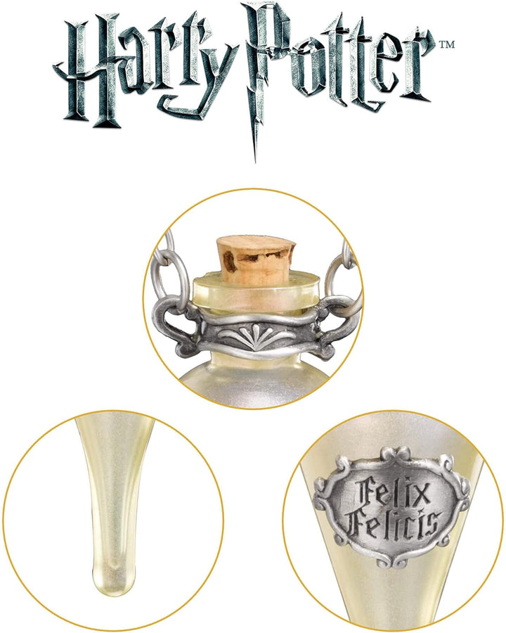 The Noble Collection Felix Felicis Pendant and Display